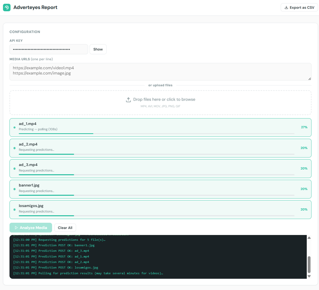 Example report