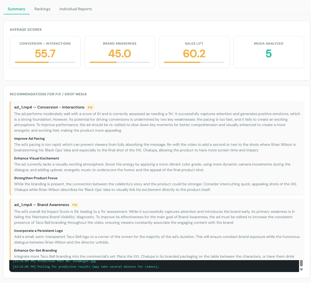 Example report