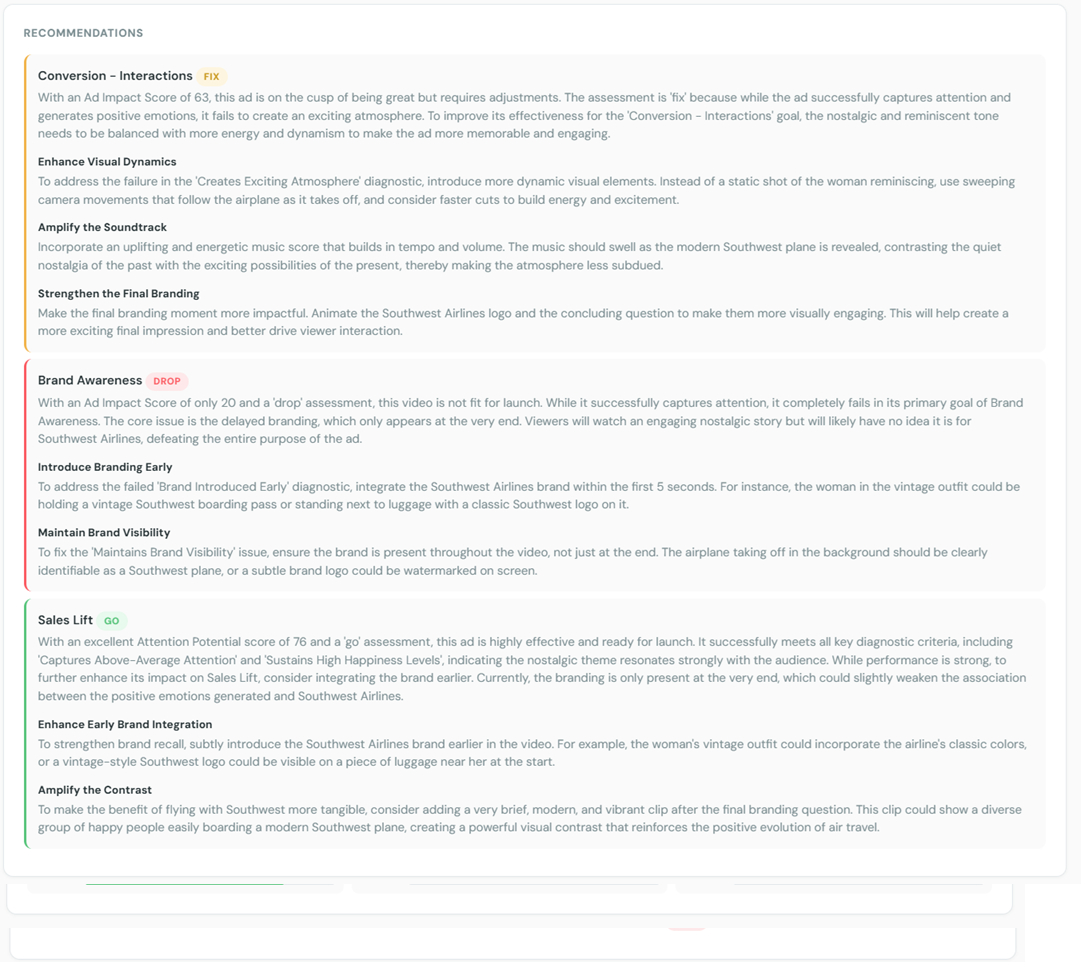 Example report